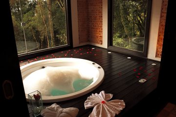 Private spa tub