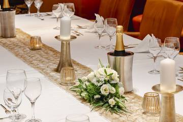 Indoor wedding