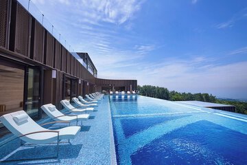 Rooftop pool