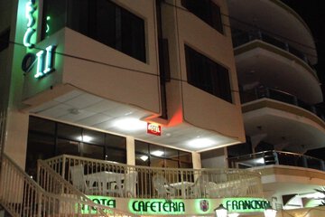 Front of property - evening/night
