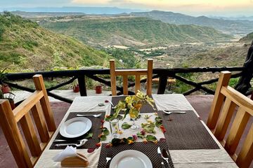 Breakfast area