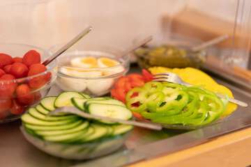 Breakfast buffet