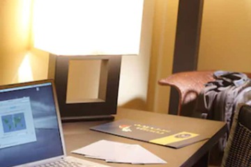 In-room business center