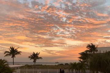 outside