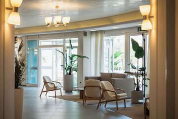 Lobby sitting area