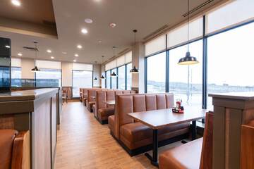Breakfast area