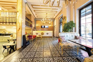 Lobby sitting area