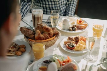 Breakfast area