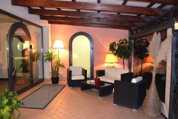 Lobby sitting area
