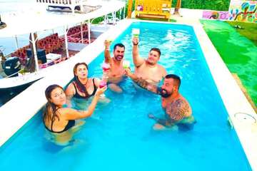 Rooftop pool