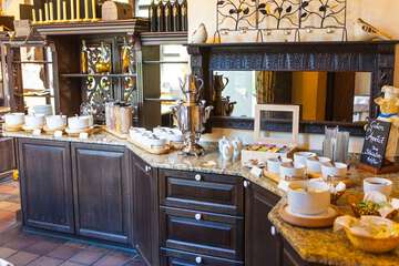 Breakfast area