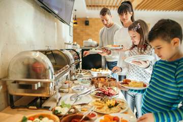 Breakfast buffet