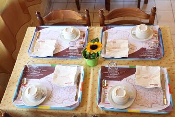 Breakfast area
