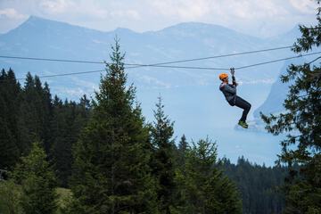 Ziplining