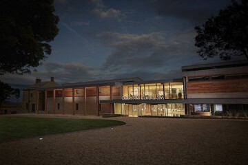 Front of property - evening/night