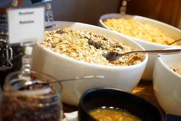Breakfast buffet