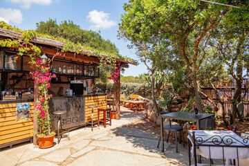 Poolside bar