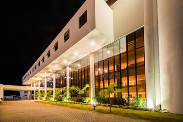 Front of property - evening/night