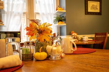 Breakfast area