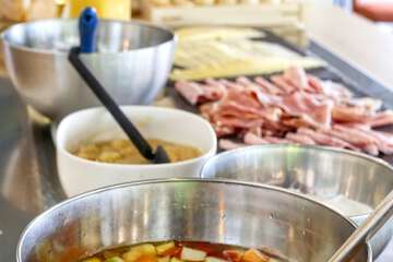 Breakfast buffet