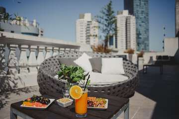 Rooftop pool