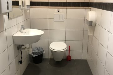 Shared bathroom