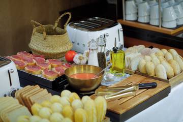 Breakfast buffet