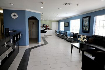 Lobby sitting area