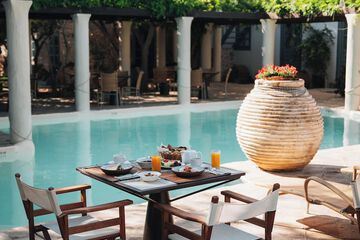 Breakfast area