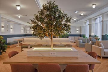 Lobby sitting area