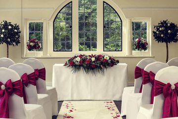Indoor wedding