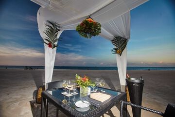 Couples dining