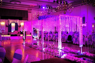 Indoor wedding