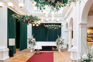Indoor wedding