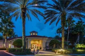 Front of property - evening/night