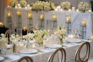 Indoor wedding