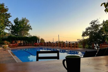 Swim-up bar