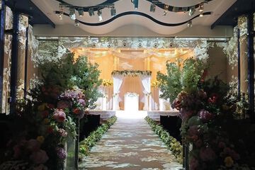 Indoor wedding