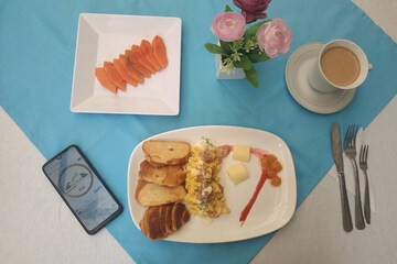 Breakfast area