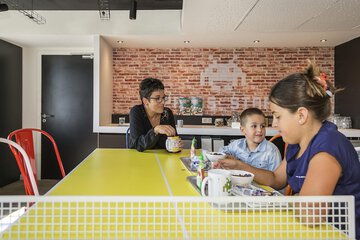 Breakfast area