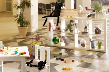 Children's play area - indoor