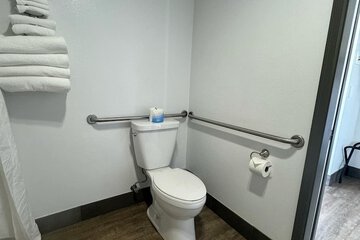 Raised toilet seat