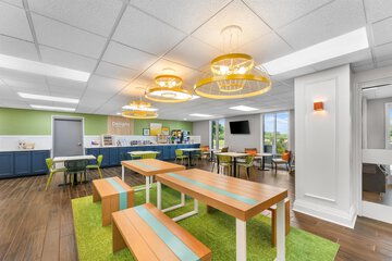 Breakfast area