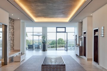 Interior entrance