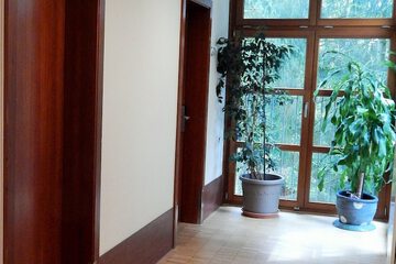 Handrails in hallways