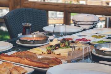 Breakfast area