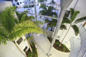 Interior entrance