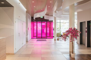 Check-in/check-out kiosk