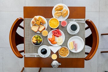 Breakfast buffet
