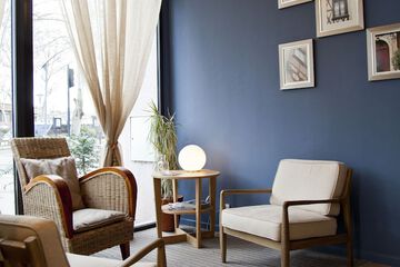 Lobby sitting area